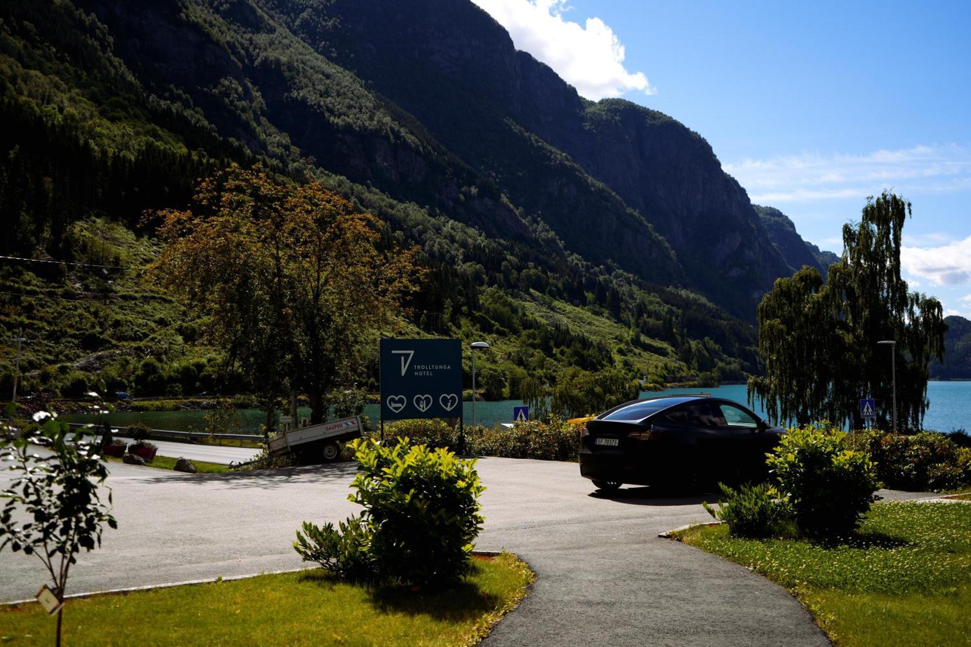 Trolltunga Hotel Odda Exterior foto